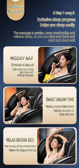 Yutori CloudWarm Zero Gravity Massage Chair - Omega Lifestyles