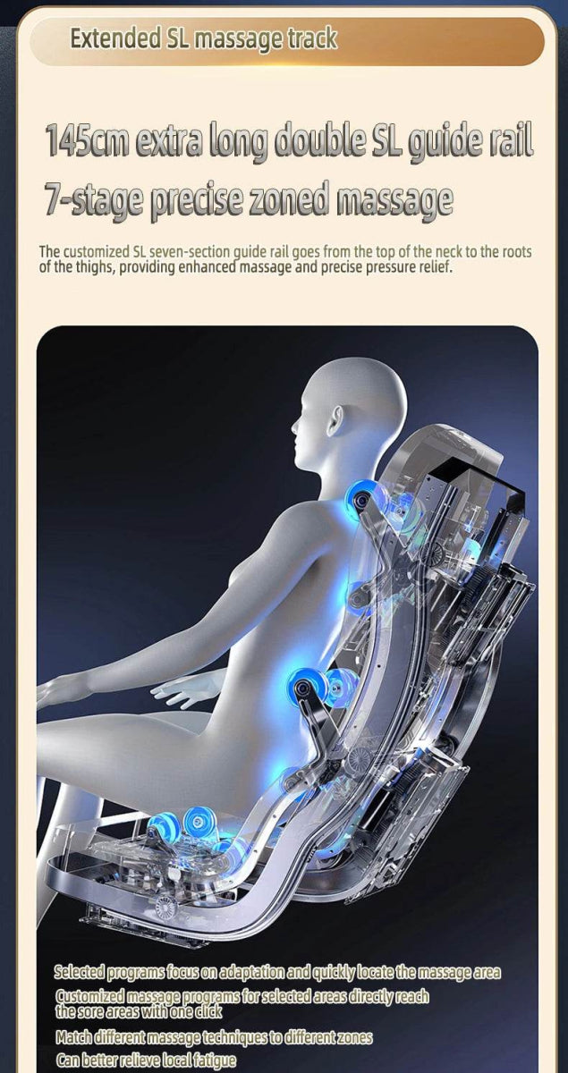 Yutori CloudWarm Zero Gravity Massage Chair - Omega Lifestyles