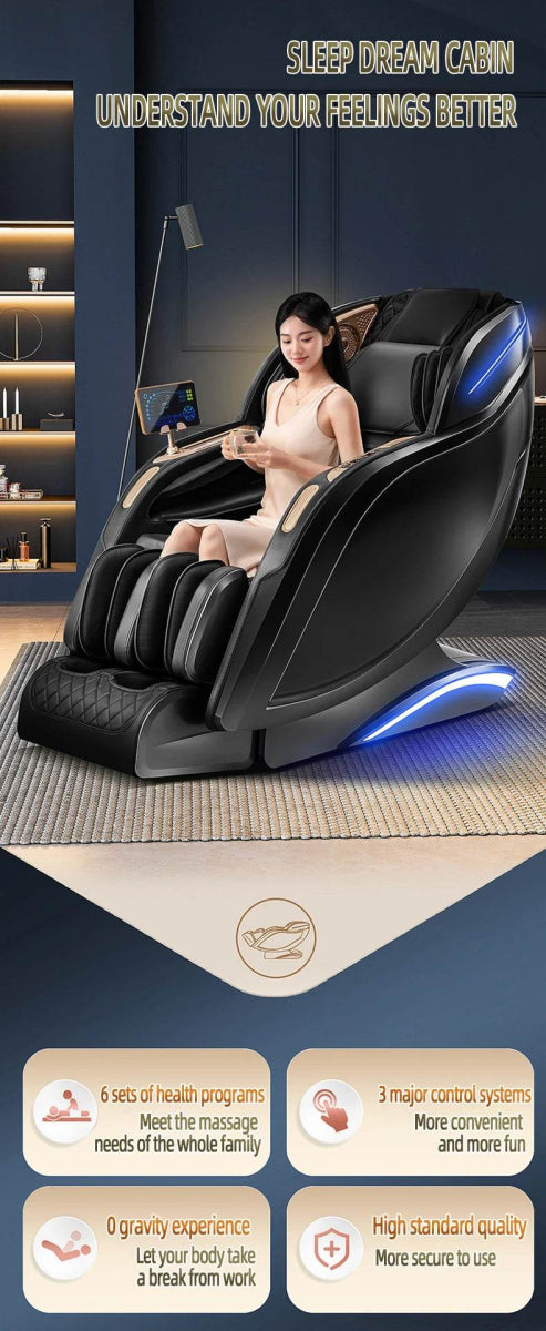 Yutori CloudWarm Zero Gravity Massage Chair - Omega Lifestyles