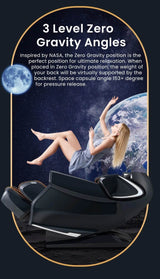 Yutori DawnAir 4D Zero Gravity Heated Massage Chair - Omega Lifestyles