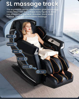 Yutori DawnAir 4D Zero Gravity Heated Massage Chair - Omega Lifestyles
