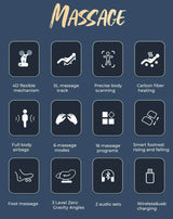 Yutori DawnAir 4D Zero Gravity Heated Massage Chair - Omega Lifestyles