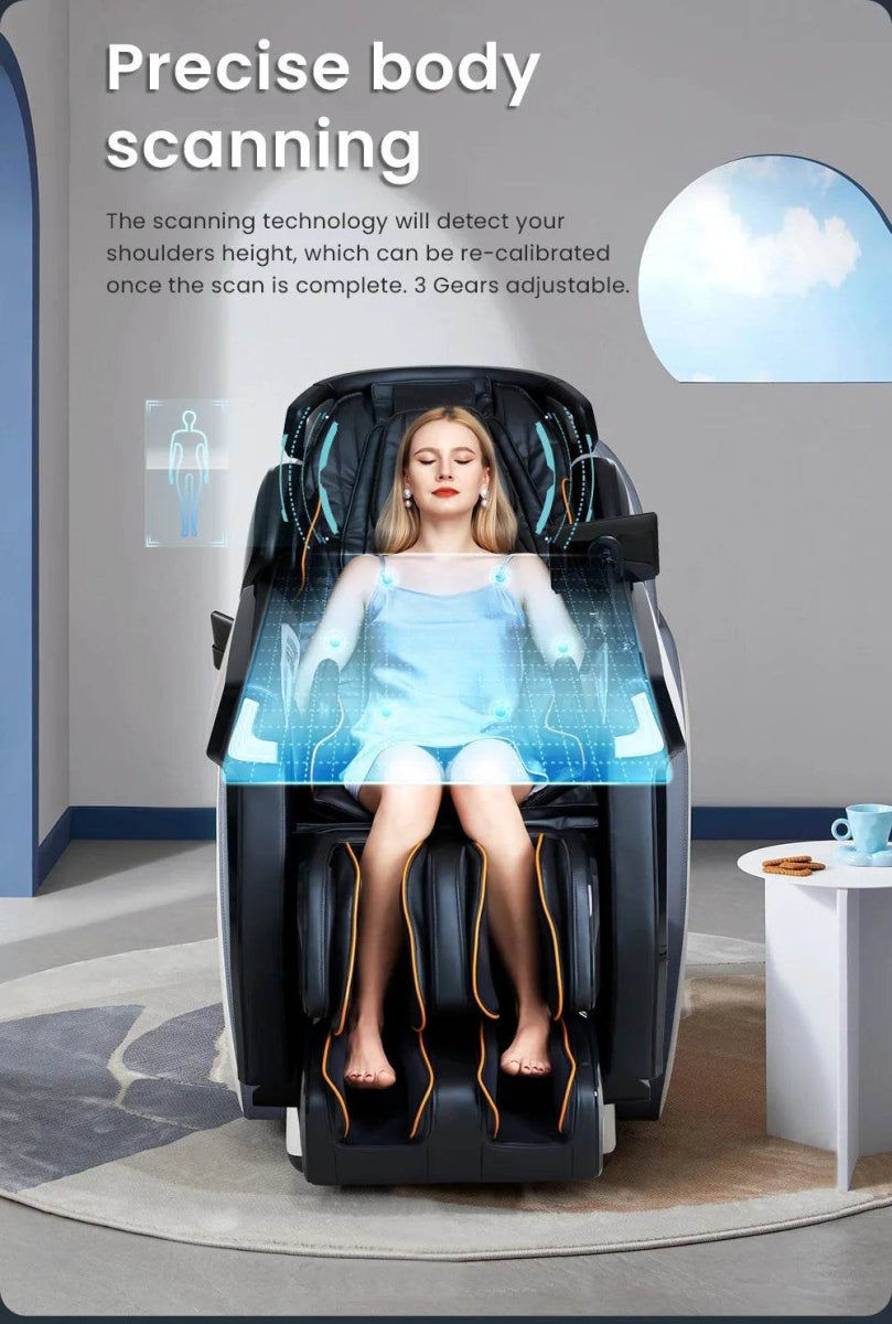 Yutori DawnAir 4D Zero Gravity Heated Massage Chair - Omega Lifestyles
