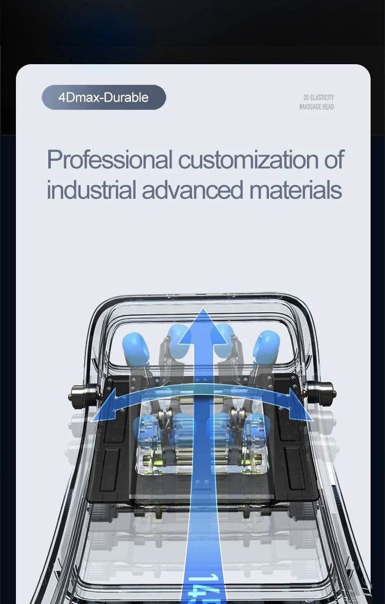 Yutori LotusEase 4D SL-Track Massage Chair - Omega Lifestyles