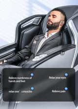 Yutori LotusEase 4D SL-Track Massage Chair - Omega Lifestyles
