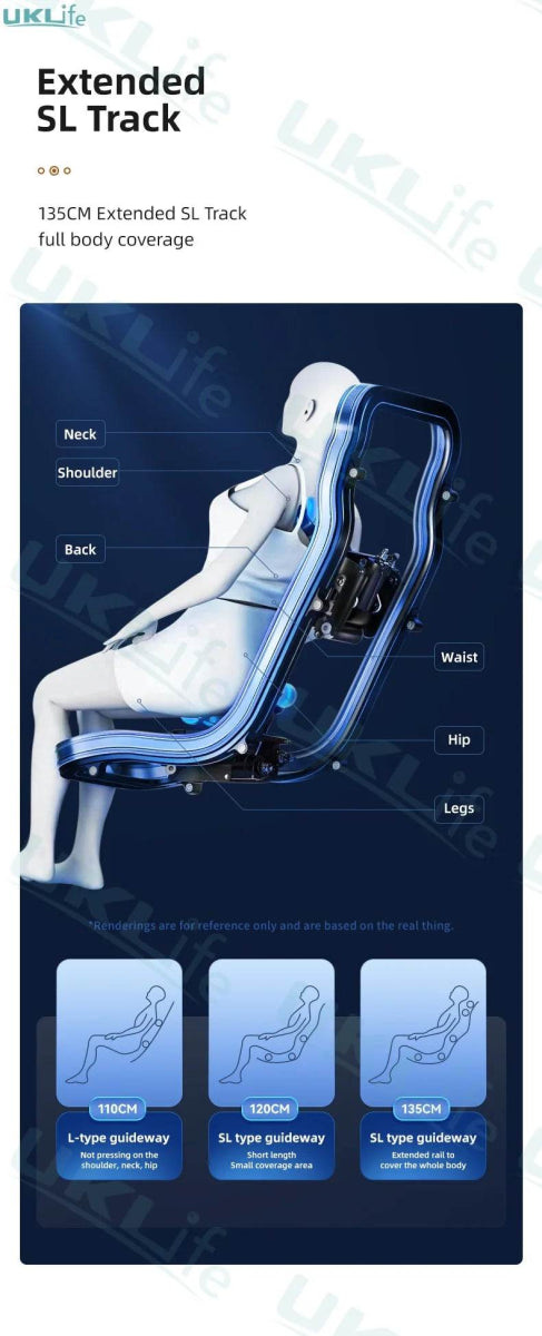 Yutori MistGlow Heat 4D SL-Track AI Voice Massage Chair - Omega Lifestyles