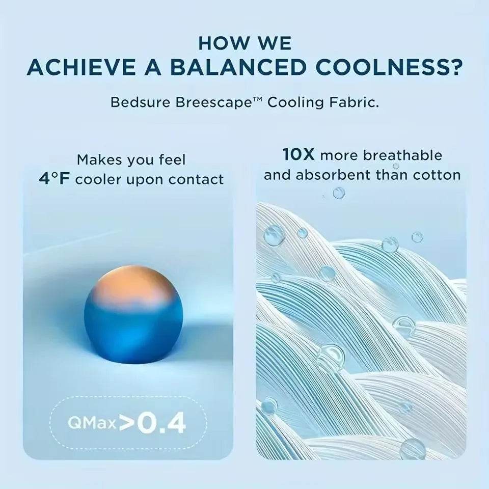 Breathable Lightweight Cooling Polyester Summer Blanket - Sleep Galleria