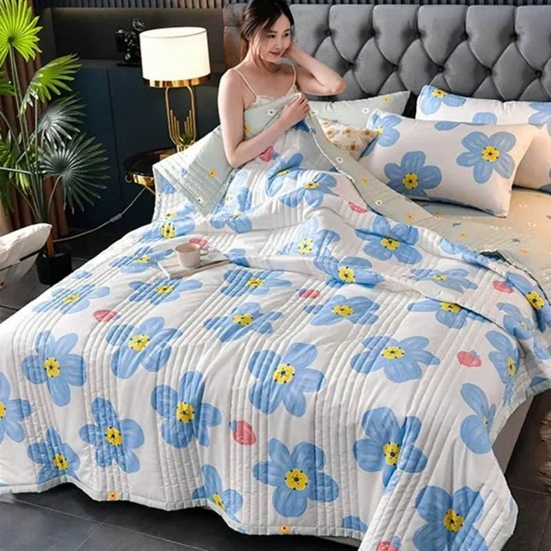 Soft Quilted 3-Piece Polyester Summer Quilt Set - Sleep Galleria