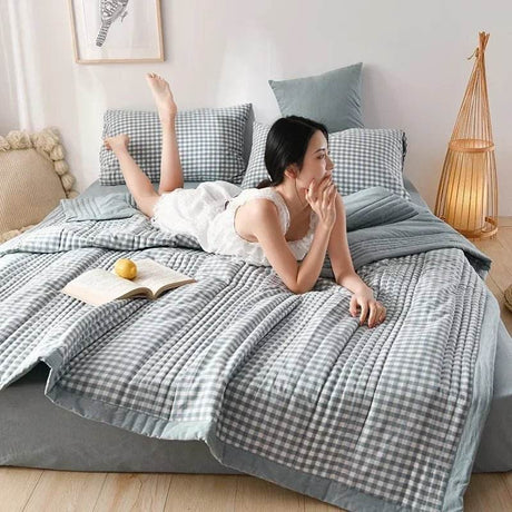 Soft Quilted 3-Piece Polyester Summer Quilt Set - Sleep Galleria