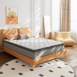 Medium 10-Inch Gel Memory Foam Hybrid Mattress - Omega Lifestyles