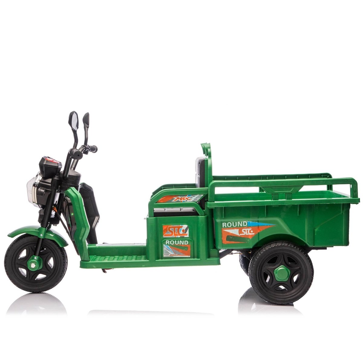 12V Kids Electric 3 - Wheel Ride - On Truck With LED Lights - Zenvia - Omega Lifestyles
