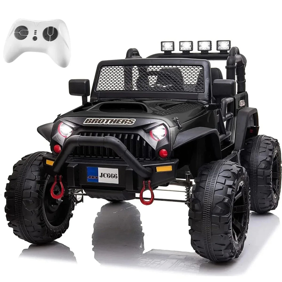 12V Remote Control 2-Seater Kids Electric Ride-On Car - Omega Lifestyles