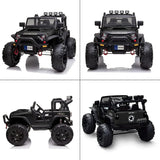 12V Remote Control 2-Seater Kids Electric Ride-On Car - Omega Lifestyles
