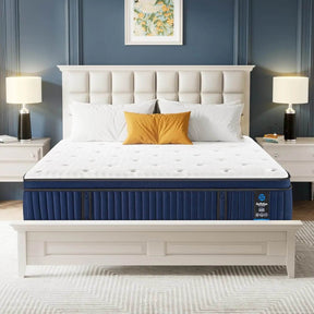 14-Inch Gel Memory Foam Hybrid Mattress - Omega Lifestyles