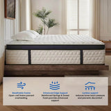 Medium 14-Inch Hybrid Gel Memory Foam Mattress - Sleep Galleria