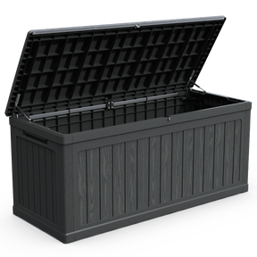260 Gallon Waterproof Double-Wall Outdoor Deck Storage Box - Omega Lifestyles