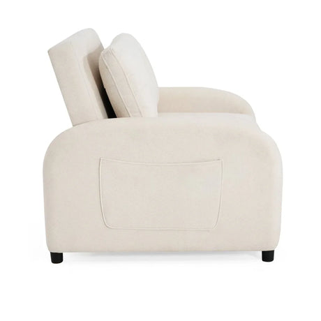 3-in-1 Convertible Cotton Linen Sleeper Sofa Bed - Omega Lifestyles