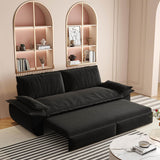 3 - In - 1 Convertible Velvet Sleeper Sofa Bed - Zenvia - Omega Lifestyles