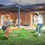 360-Degree Rotation Outdoor Kids Spinning Seesaw - Omega Lifestyles