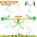 360-Degree Rotation Outdoor Kids Spinning Seesaw - Omega Lifestyles