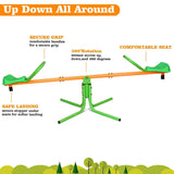 360-Degree Rotation Outdoor Kids Spinning Seesaw - Omega Lifestyles