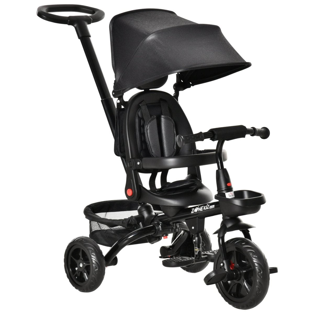 4 - in - 1 Adjustable Kids Tricycle With Safety Features - Zenvia - Omega Lifestyles