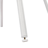 4 - Piece Boho Rope Patio Furniture Set With Acacia Table - Zenvia - Omega Lifestyles