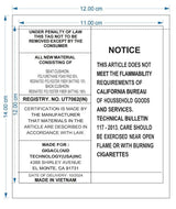 4 - Piece Boho Rope Patio Furniture Set With Acacia Table - Zenvia - Omega Lifestyles