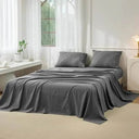 4-Piece Washed Cotton Sheet Set - Omega Lifestyles