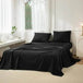 4-Piece Washed Cotton Sheet Set - Omega Lifestyles
