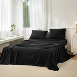 4-Piece Washed Cotton Sheet Set - Omega Lifestyles
