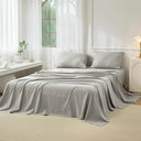 4-Piece Washed Cotton Sheet Set - Omega Lifestyles