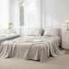 4-Piece Washed Cotton Sheet Set - Omega Lifestyles