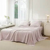 4-Piece Washed Cotton Sheet Set - Omega Lifestyles