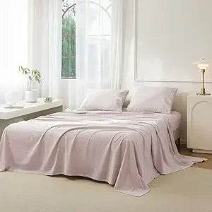 4-Piece Washed Cotton Sheet Set - Omega Lifestyles