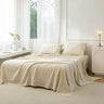 4-Piece Washed Cotton Sheet Set - Omega Lifestyles