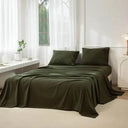 4-Piece Washed Cotton Sheet Set - Omega Lifestyles