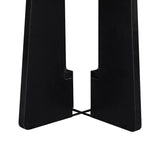 5-Piece Round Solid Wood MDF Dining Table Set With Upholstered Chairs - Omega Lifestyles