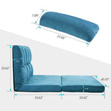 Adjustable Multi - Position Fabric Chaise Lounge Sofa Bed - Zenvia - Omega Lifestyles
