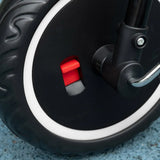 Adjustable Steel Frame Toddler Tricycle With Storage Basket - Omega Lifestyles