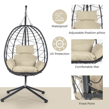 All-Weather Outdoor Rattan Sectional Set - Sleep Galleria