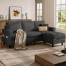 Convertible Three-Seater Sectional Sofa - Omega Lifestyles