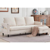 Convertible Three-Seater Sectional Sofa - Omega Lifestyles