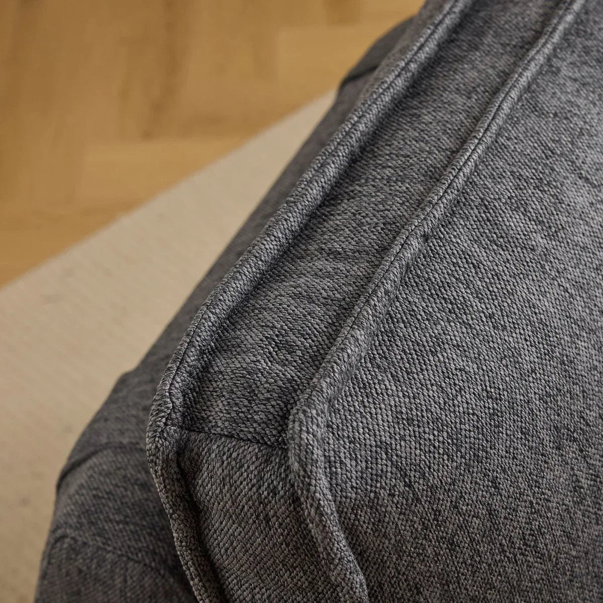 Dark Grey Linen Modular Spliceable Wooden Frame Sofa - Omega Lifestyles