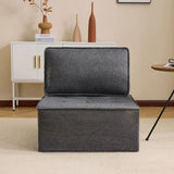 Dark Grey Linen Modular Spliceable Wooden Frame Sofa - Omega Lifestyles