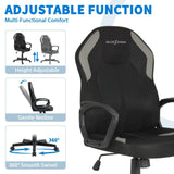 Ergonomic Mesh Tech Fabric Adjustable Office Chair - Omega Lifestyles
