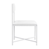 Extendable 5-Piece MDF Metal Dining Table Set With Chairs - Omega Lifestyles