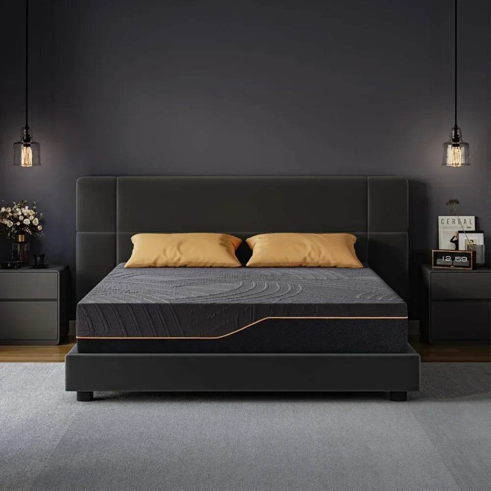 Firm Copper-Gel Memory Foam Cooling Knit Mattress - Omega Lifestyles