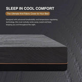 Firm Copper-Gel Memory Foam Cooling Knit Mattress - Omega Lifestyles