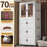 Foldable Portable Wardrobe Organizer With Storage Boxes - Omega Lifestyles